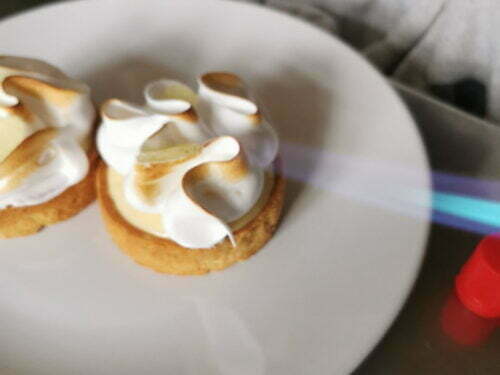 meringue chalumeau brunir