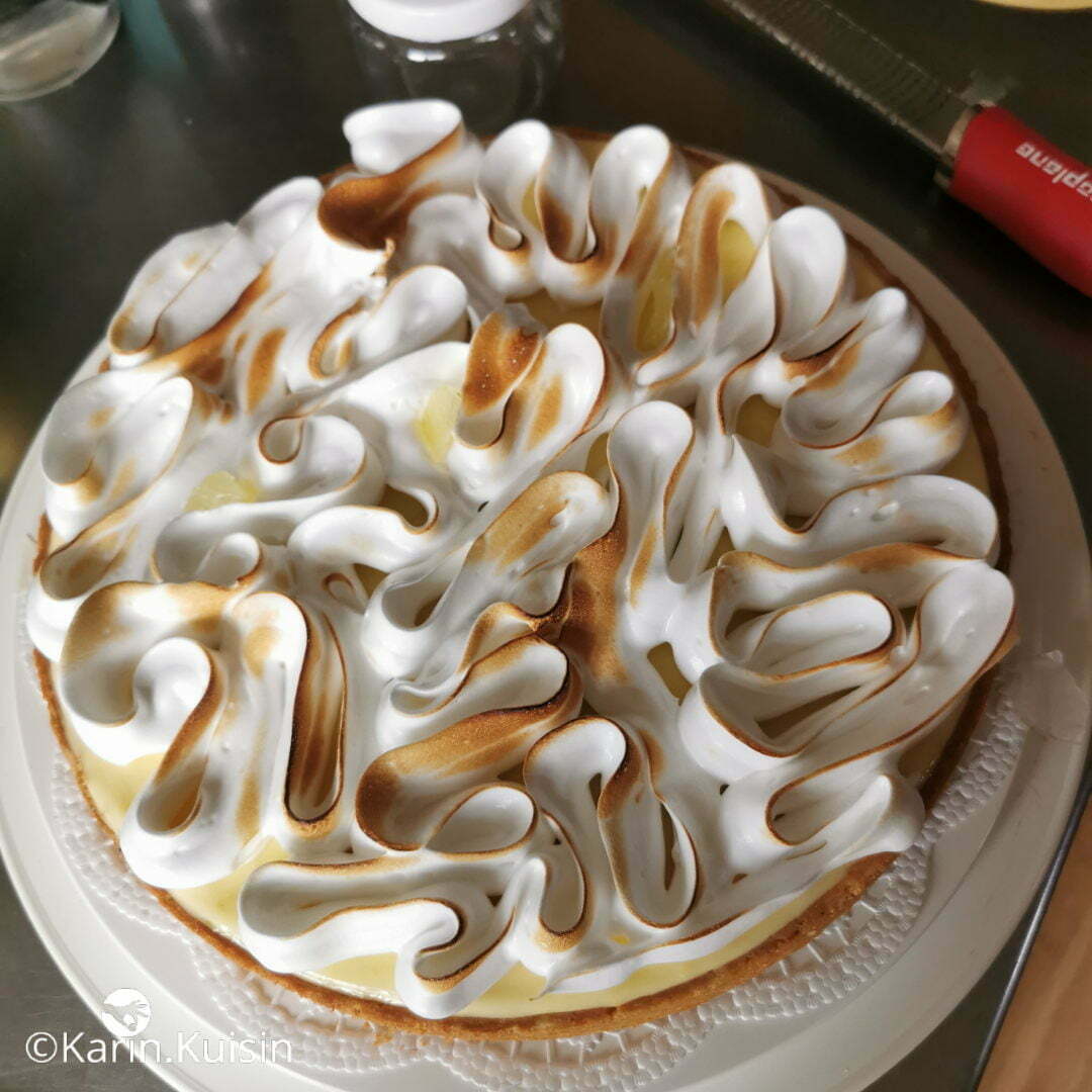 meringue chalumeau brunir