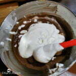chocolat créme mélangez