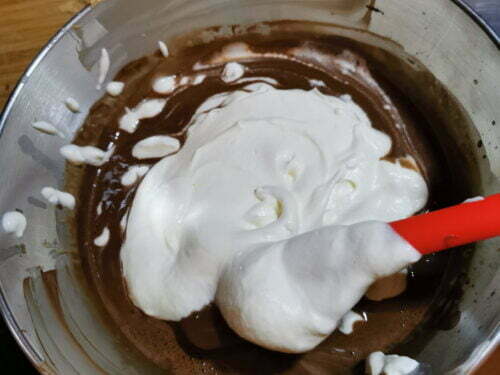 chocolat créme mélangez