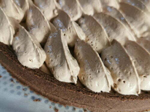 tarte mousse vague pocher
