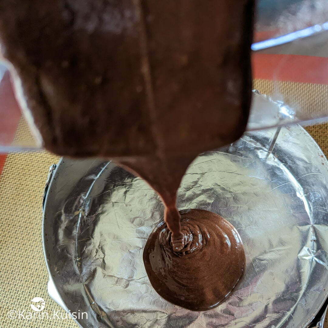 cercle appareil biscuit chocolat verser