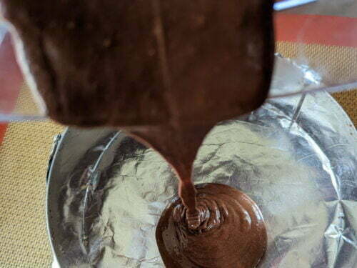 cercle appareil biscuit chocolat verser