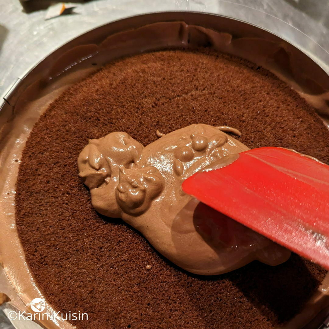 biscuit mousse lisser