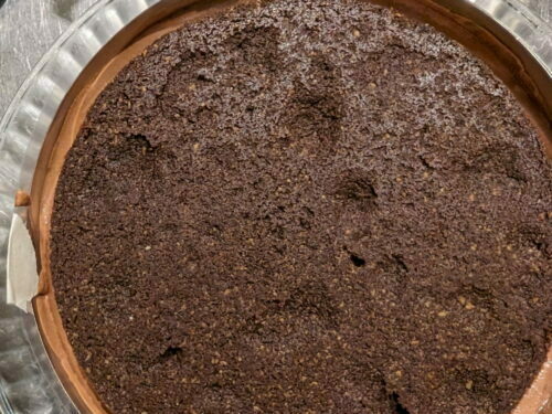 entremet montage streusel