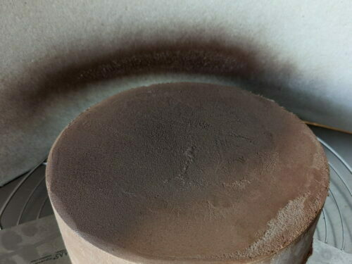 entremet flocage velours