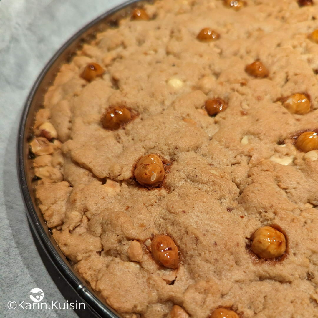 cookie noisette garnir