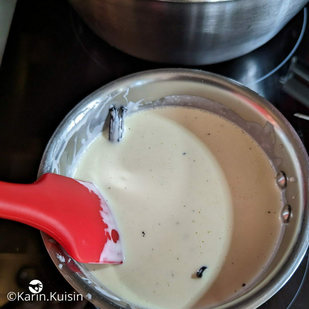 crème lait vanille glucose