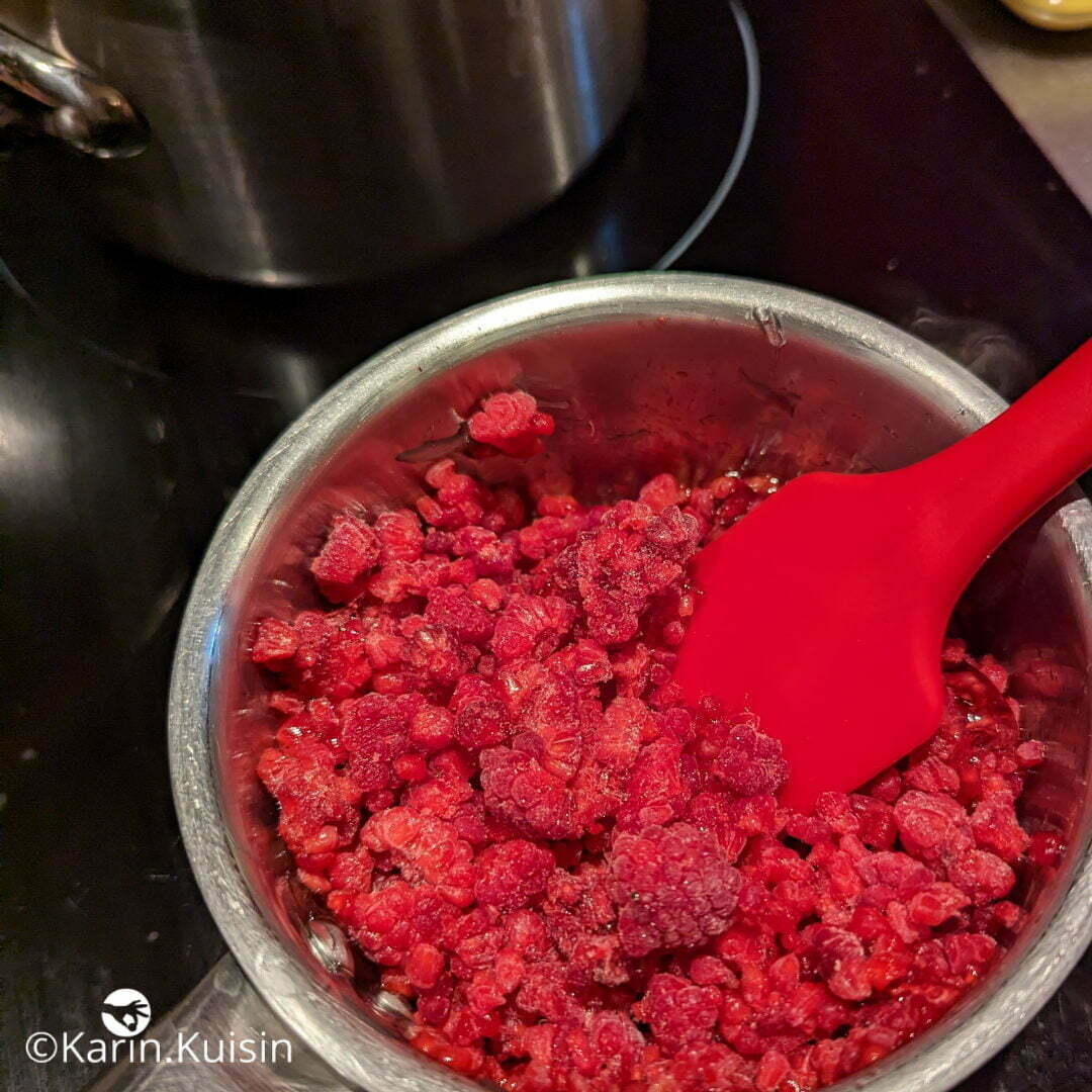 framboise glucose chauffer