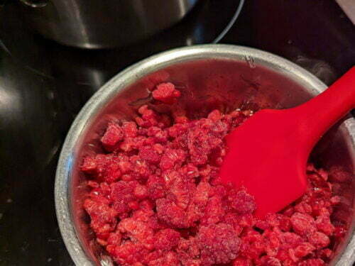 framboise glucose chauffer