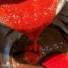 chocolat framboise verser