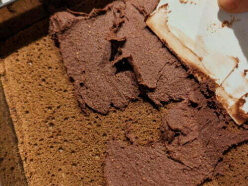biscuit ganache étaler