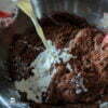 muffin lait verser