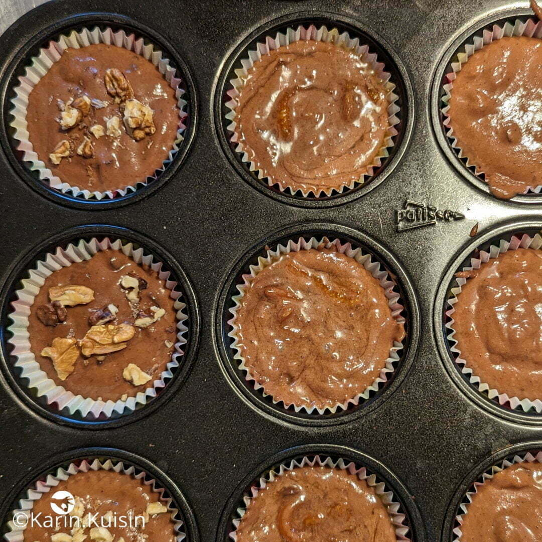 muffin caissette remplir