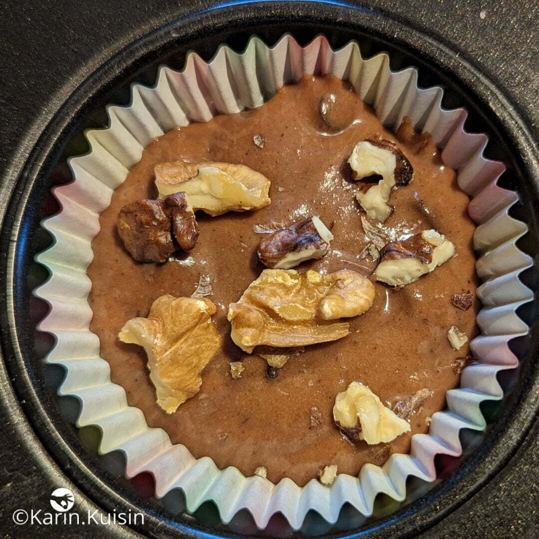 muffin caissette remplir