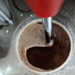 chocolat lait mixer