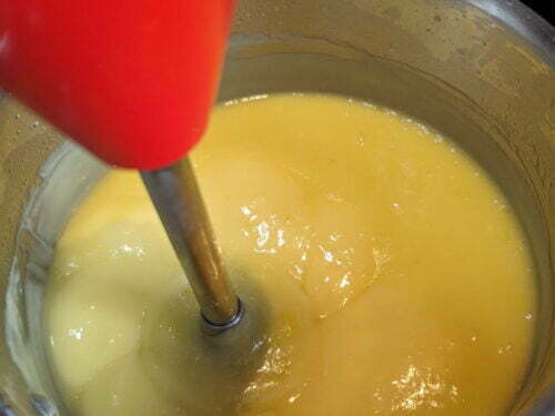 crémeux citron gélatine mixer