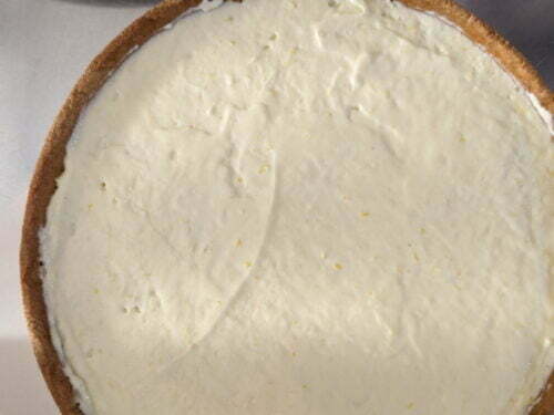 tarte crémeux citron lisser