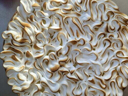 tarte citron meringue italienne brûler