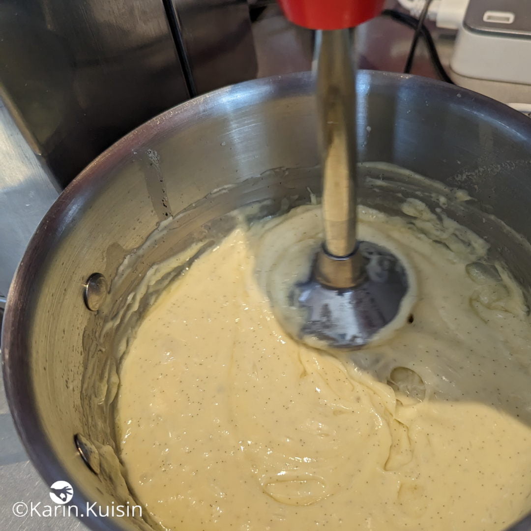 crème mousseline mixer
