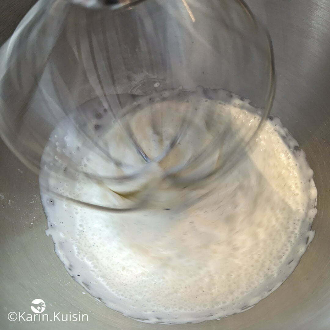 crème chantilly fouetter