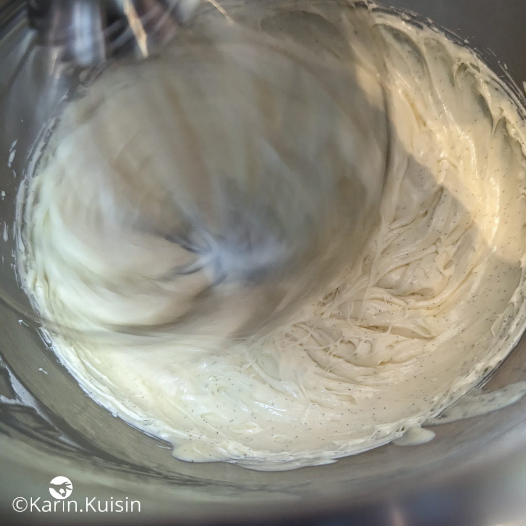 crème mousseline foisonner