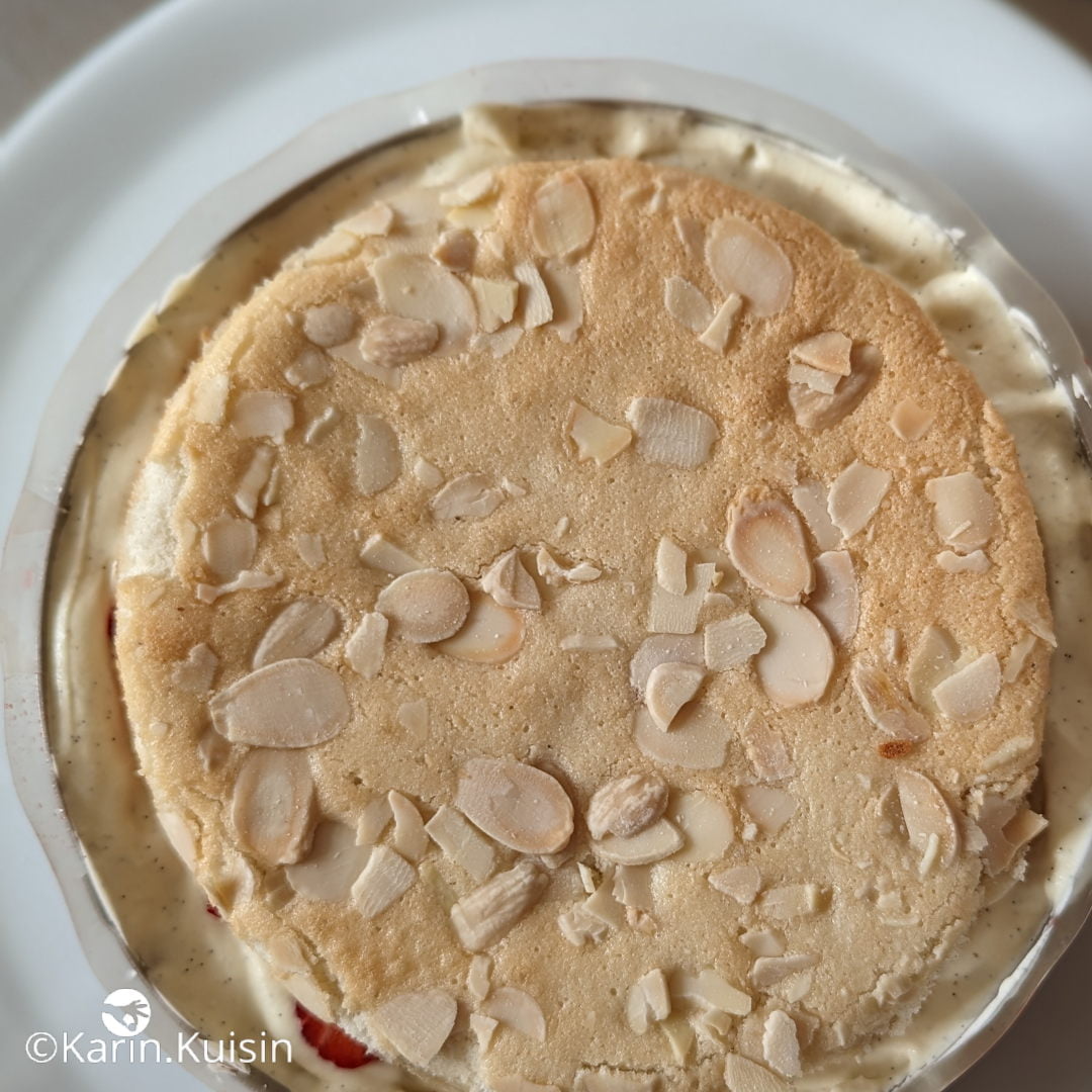 fraisier montage dacqouoise ajouter