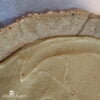 fond tarte crème amande couler