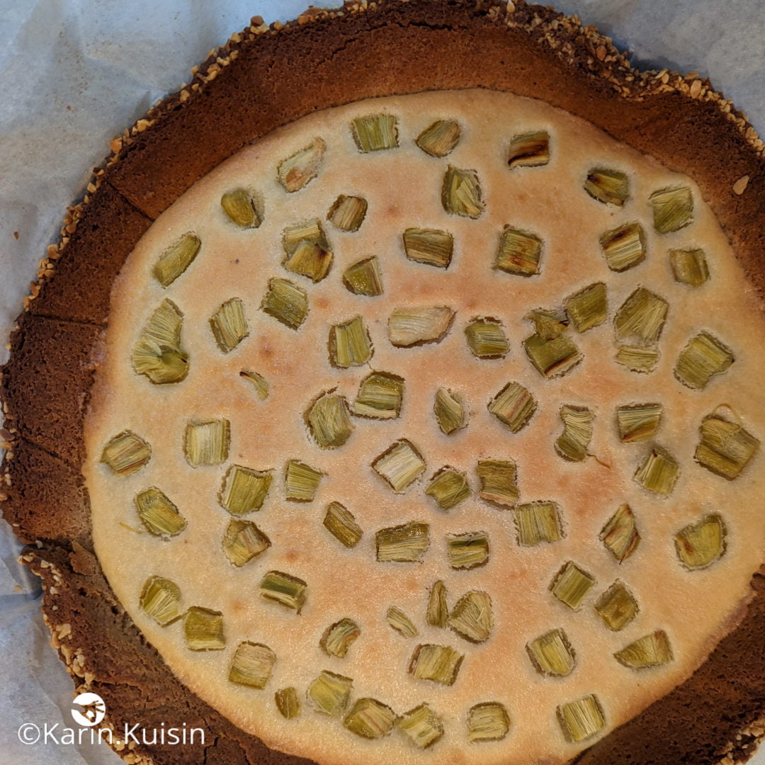 fond de tarte renversé crème amande cuisson