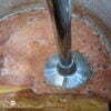 rhubarbe jus fraise mixer