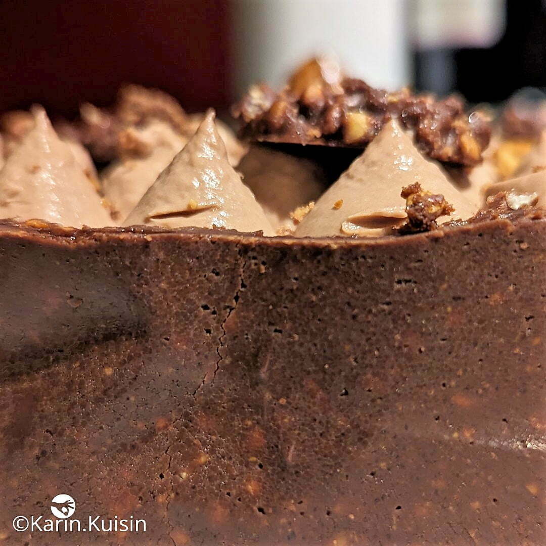 gâteau mousse chocolat croustillant final