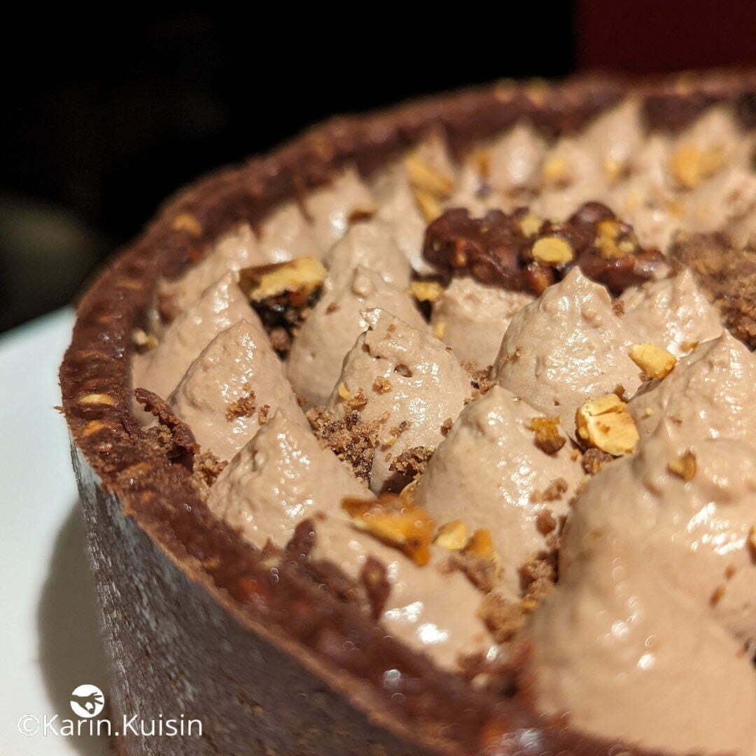 gâteau mousse chocolat croustillant final
