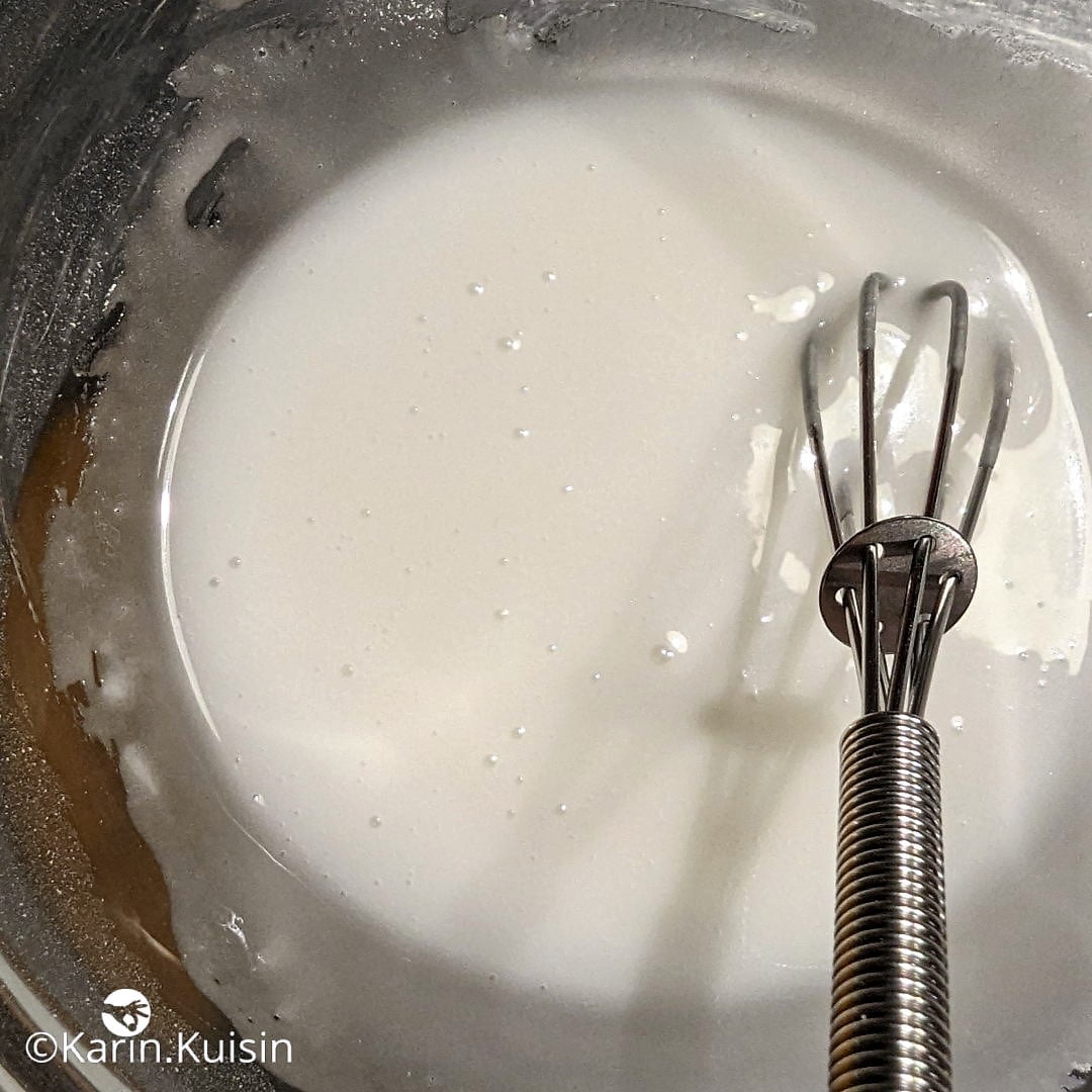 ingrédient fondant mélanger