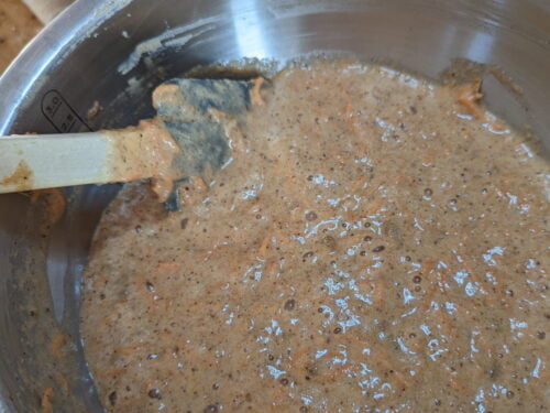 appareil carrot cake