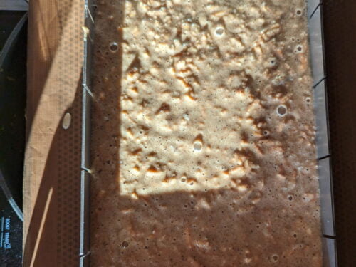 appareil carrot cake cadre