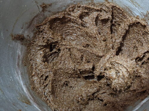 cacao farine semoule mélanger