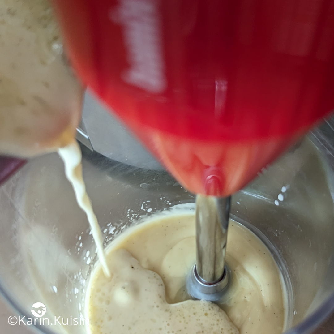 ganache crème verser