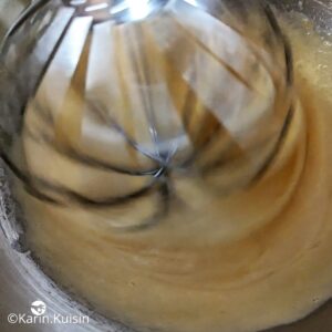 oeuf jaune sucre fouetter