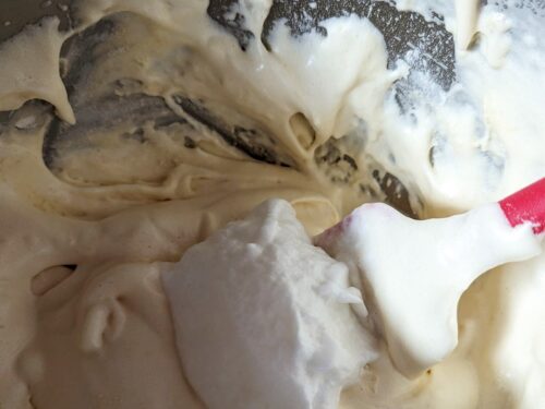 appareil biscuit viennois blanc monté ajouter