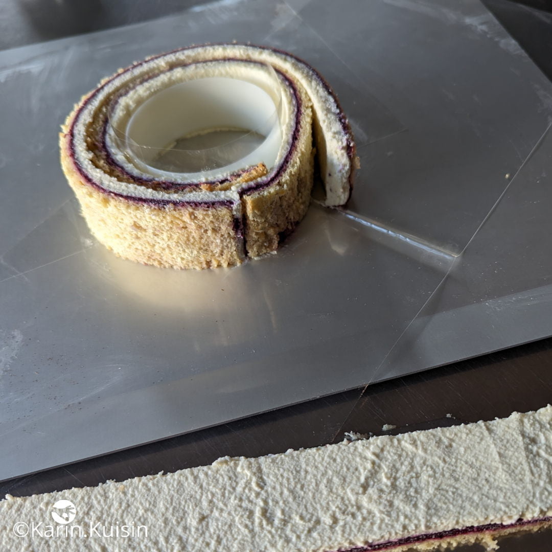 fraisier montage bande enrouler