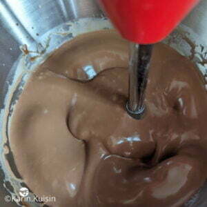 crémeux chocolat mixer