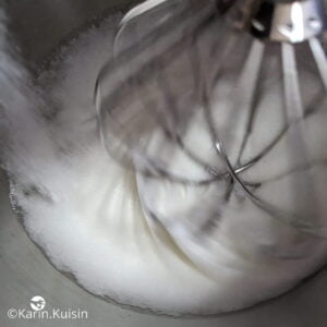 blanc sucre verser