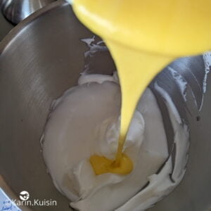 blanc jaune verser