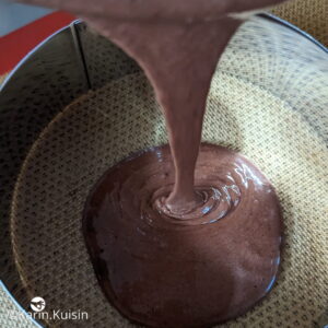 appareil biscuit chocolat cercle couler