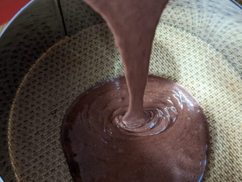 appareil biscuit chocolat cercle couler