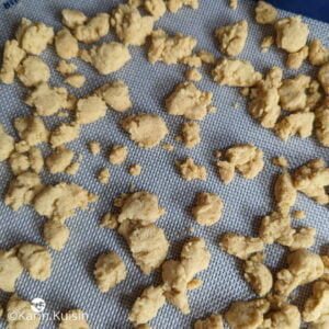 streusel morceau cuisson