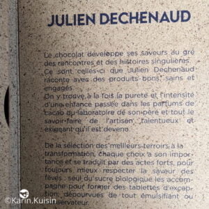 tablette chocolat Julien Dechenaud
