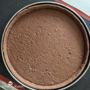 fond de tarte cacao refroidir