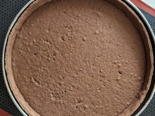 fond de tarte cacao refroidir