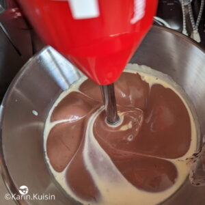 crémeux chocolat mixer
